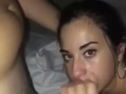 Argelina menina dá-Me A Sloopy Deepthroat sexo oral